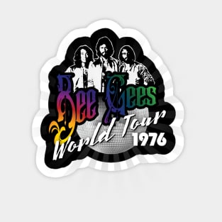 Bee Gees World Tour 1976 Sticker